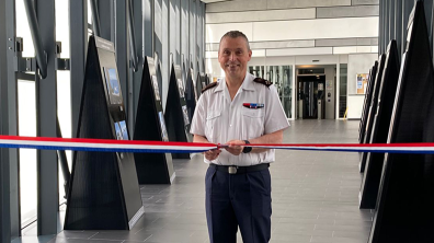 Inauguration de l’exposition « Au service d’un combattant opérationnel, un habillement moderne » 