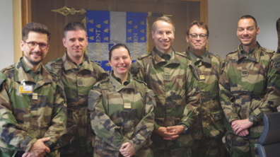 Visite de la « réserve stratégique » du SCA au GSBdD de Pau-Bayonne