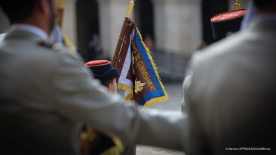 Cérémonie historique et symbolique pour le SCA, à l’hôtel national des Invalides 