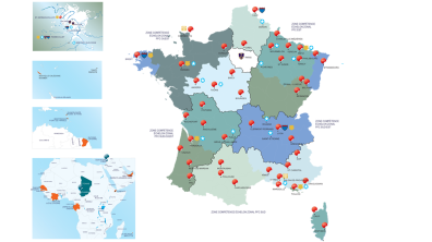cartographie des organismes du SCA