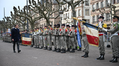  Le GS de Strasbourg au cœur des commémorations de la libération de l’Alsace