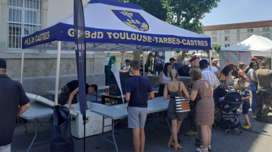 journées portes ouvertes au quartier Fayolle du 8ème RPIMa