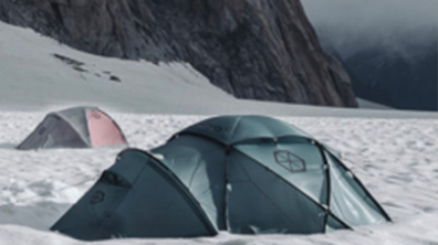 1000 tentes éclaireur skieur