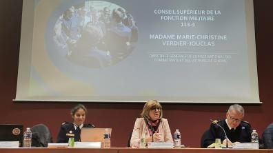 Intervention de la DG de l'ONaC-VG devant le CSFM en novembre 2024