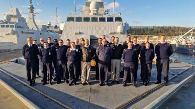 Visite d'une délégation du CSFM à Brest