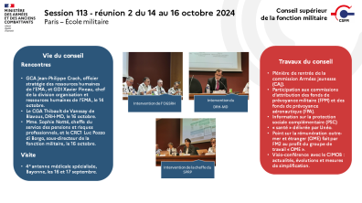 Bilan de la deuxième réunion de la session 113 du CSFM  