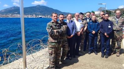 Visite du CSFM en Corse