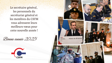 Carte de vœux du CSFM 2024-2025 