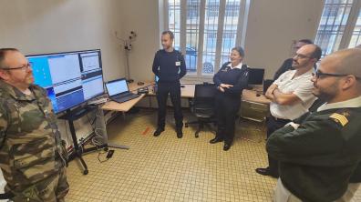 Visite au Groupement de la cyberdéfense des armées de Rennes