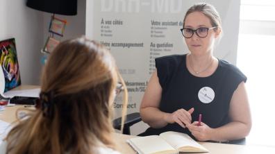 Conjointe auprès d'une conseillère de Défense mobilité