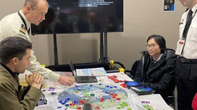 Wargame au Forum Innovation Défense