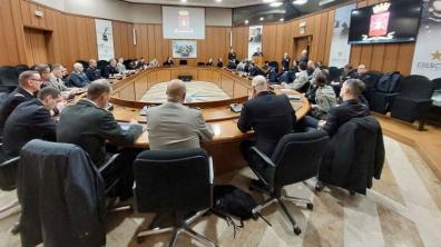 Le CHEM en visite à l'état-major des armées italien