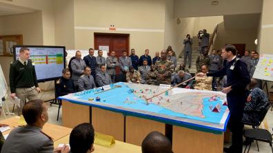 Exercice SIMULEX avec le Collège Supérieur de Défense du Maroc