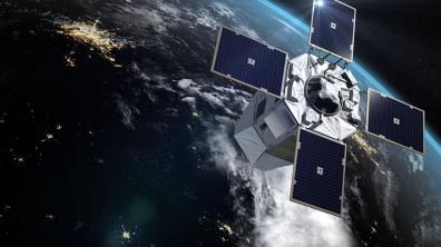Vue d'artiste du satellite CSO en orbite