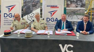 signature convention Verney Carron / DGA réserve industrielle 
