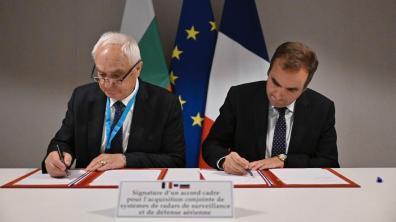 La France et la Bulgarie ont signé un accord cadre pour l'acquisition conjointe de systèmes de radar