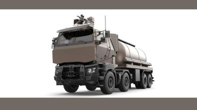 camion citerne - image de synthèse
