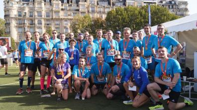 Groupe de DGA'thlètes aux 20km