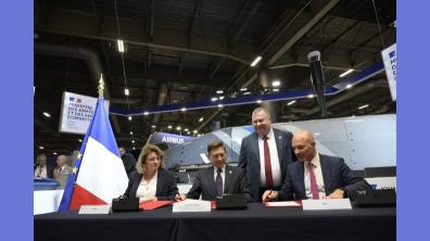 Signature accord cadre drone Marine nationale