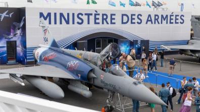 Mirage 2000 B501, banc d'essai du Rafale au salon du Bourget