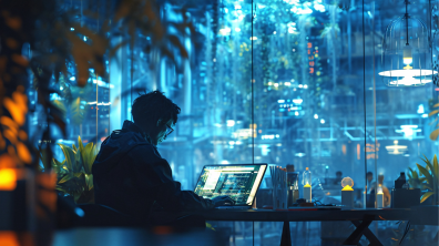 Image générée par une intelligence artificielle