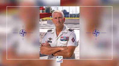 Général Jérôme G., représentant militaire de la France à l'OTAN.