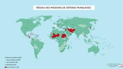 La DGRIS et le réseau diplomatique de défense.