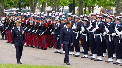 Commémoration du 78ème anniversaire de la victoire des alliés en 1945