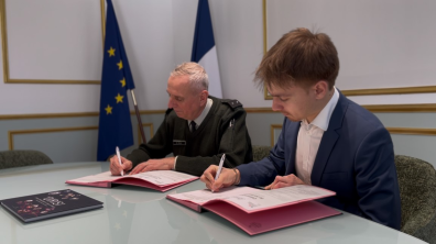 Signature d'un partenariat entre la DIRISI et le centre de formation professionnelle Aurlom