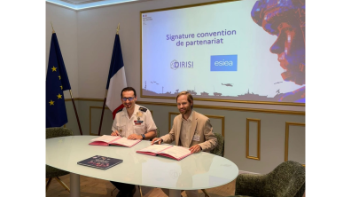 17 mai 2025 : Signature d'une convention de partenariat entre la DIRISI et l'ESIEA