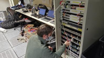 Un technicien SIC à la manœuvre pour que POLARIS se déroule dans des conditions ultra-opérationnelle