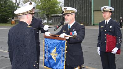 Remise du fanion DMAé