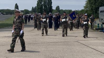 Entrainement au défilé