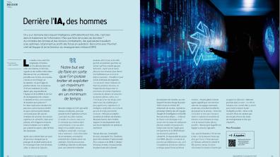 « Derrière l’IA, des hommes » - Esprit défense n°13 
