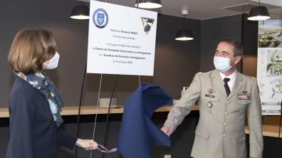Inauguration du CFIAR par la ministre et le DRM