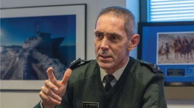 Le général Langlade de Montgros, directeur de la Direction du renseignement militaire.