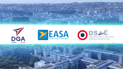 Illustration de la réunion de la DSAÉ, la DGA et l'EASA 