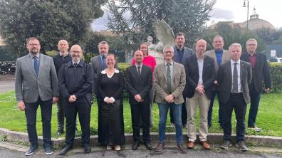 Réunion internationale du CAWAG à Rome 