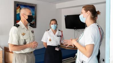 Le CEMA en visite à l'HIA Percy