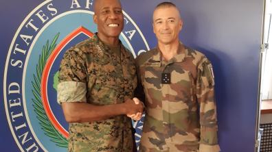 Déplacement du CEMA à Stuttgart dans le cadre de la passation de commandement d’AFRICOM