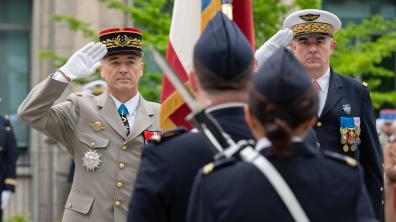 Prise d’armes du chef d’état-major des armées à Balard