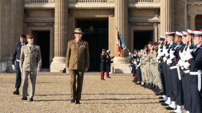 Le chef d’état-major des Armées reçoit la visite de son homologue australien