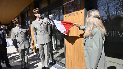 Inauguration du village de blessés 