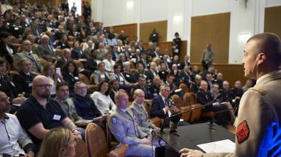 Ouverture du colloque Solidarité Défense par le CEMA