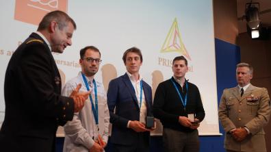 Remise des prix du défi "Sécurisation de l'IA" © COMCYBER