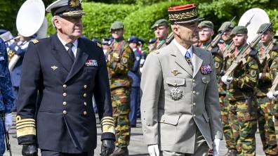 Voyage officiel du chef d’état-major des armées en Belgique 