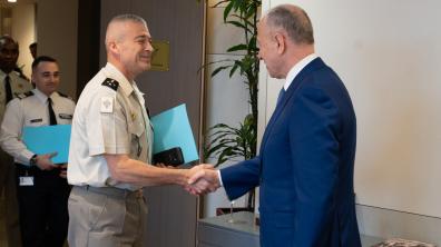 Déjeuner de travail avec le Secrétaire général délégué de l’OTAN