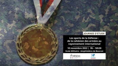 Journée d'étude - Les sports de la Défense : de la cohésion des armées au rayonnement international