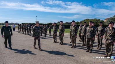 Le CEMA sur la Base aérienne 701