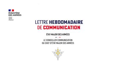 La lettre hebdomadaire de communication